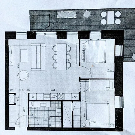 Aalborg Apartment With View 아파트 올보르